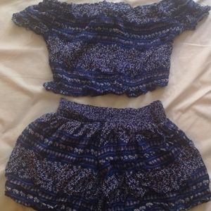 Off Shoulder 2 piece set